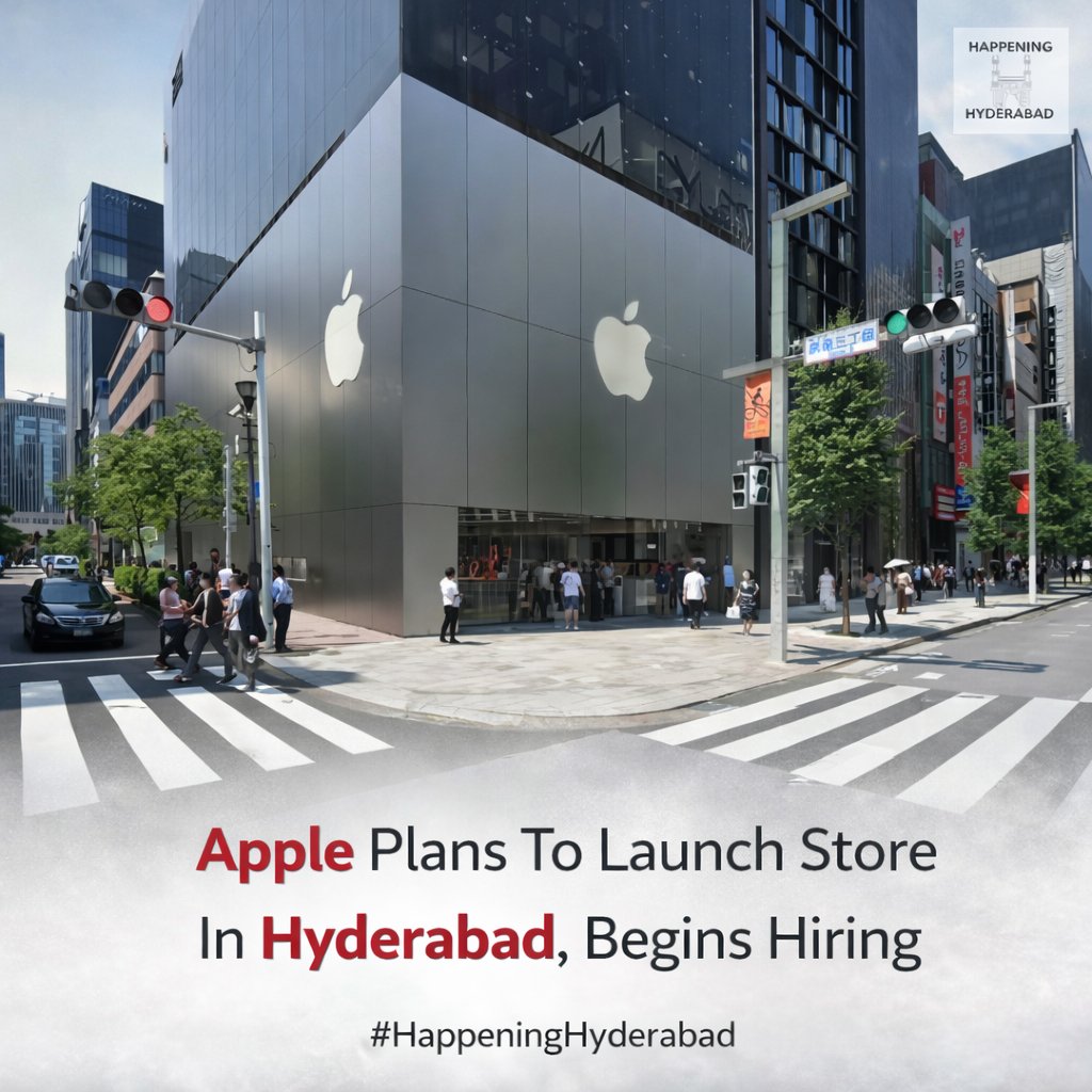 apple store in Happening Hyderabad India